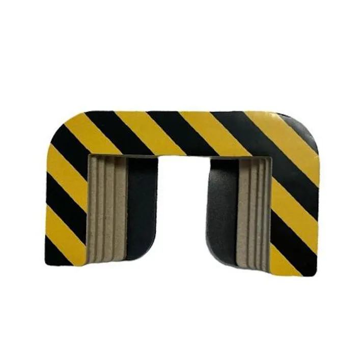 ティーエフサービス 台車用ストッパー(黄・黒/2個) 100mm EA979CB-2 4548745876604【別送品】