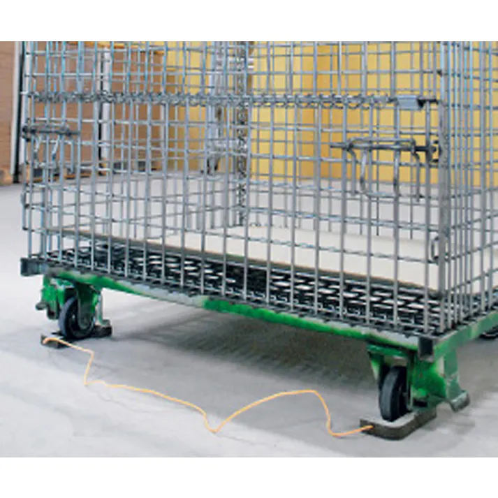 ティーエフサービス 台車用ストッパー(耐水/黄・黒/2個) 100mm EA979CB-12 4548745876659【別送品】