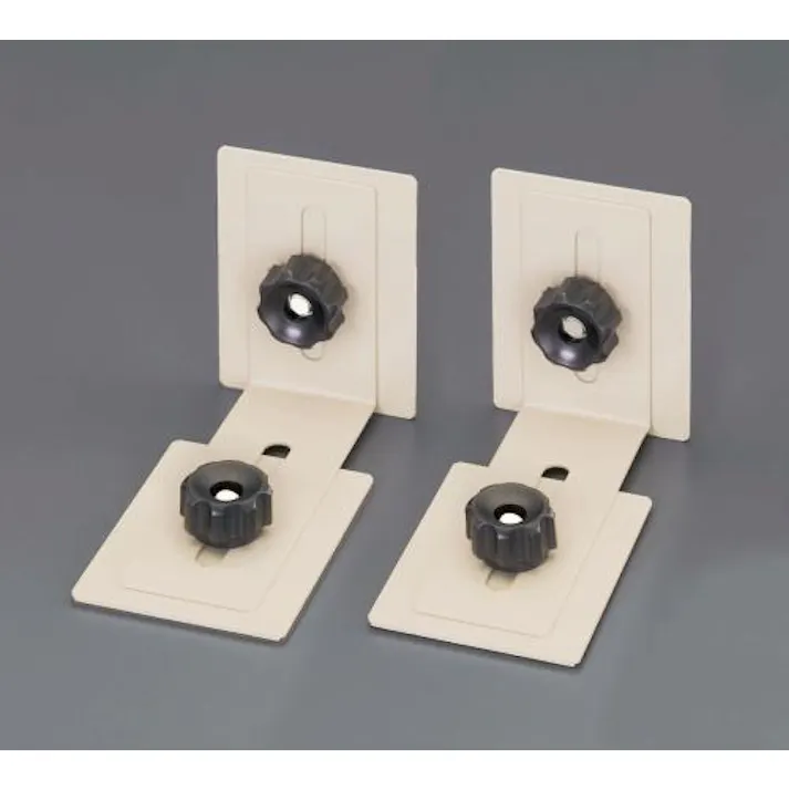 ESCO 家具転倒防止金具(グレー/2個) EA979CL-1 4548745877205(CDC)【別送品】