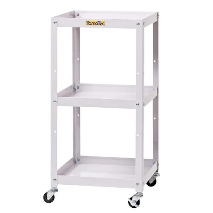 山金工業 400x400x811mm/3段 ツールワゴン EA956KB-2 4548745907872(CDC)【別送品】