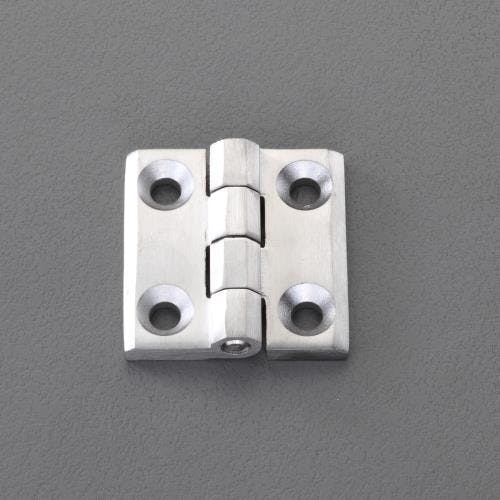 フラットヒンジ(ステンレス製) 50x50mm EA951CY-950 4548745908640【別送品】