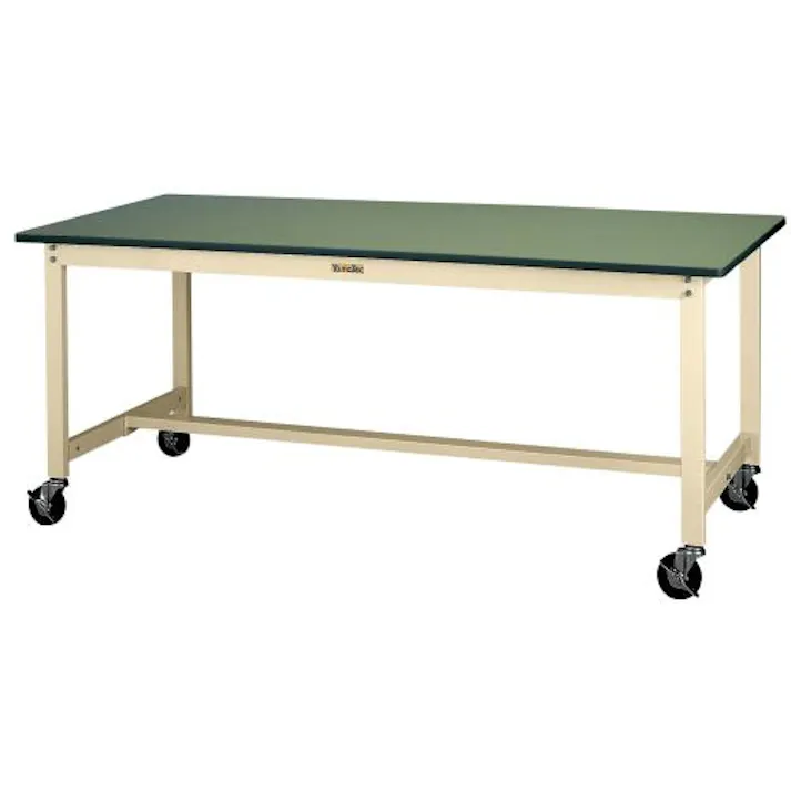 山金工業 1200x600x740mm/160kg ワークテーブル(キャスター付) EA956TS-25 4548745909869(CDC)【別送品】