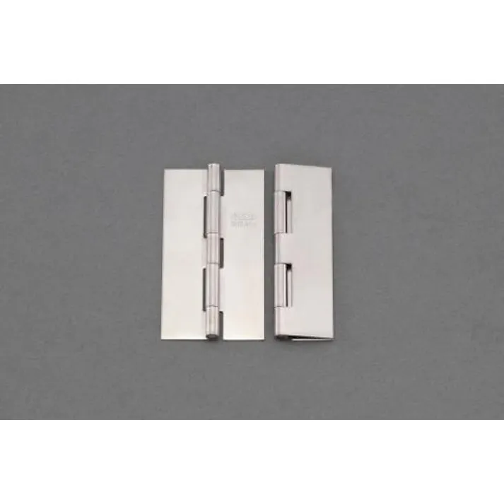 薄口溶接丁番(ステンレス製/2個) 38x26mm EA951CN-403 4548745982862【別送品】