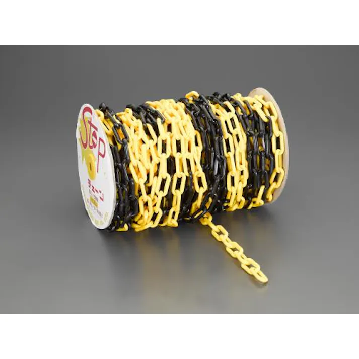 ミツギロン 8.0mmx50m プラスチックチェーン(トラ) EA980A-58 4550061020081(CDC)【別送品】