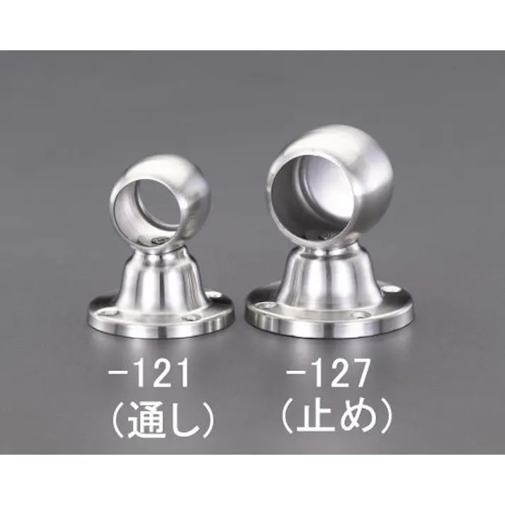 ESCO φ25mm パイプ用ブラケット(ステンレス製) EA951EW-126 4550061048429(CDC)【別送品】