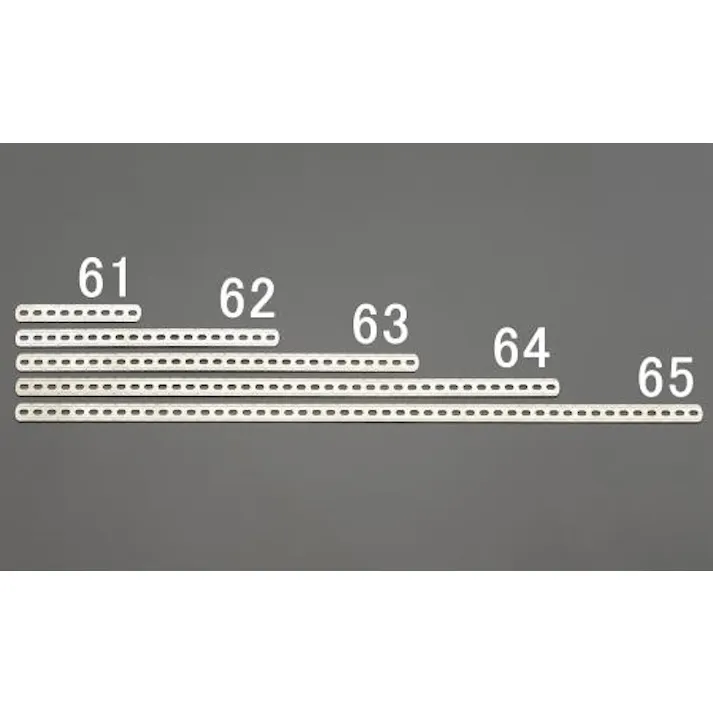 ESCO 408x15x1.0mm 連結金具(ステンレス製) EA951EA-64 4550061069233(CDC)【別送品】