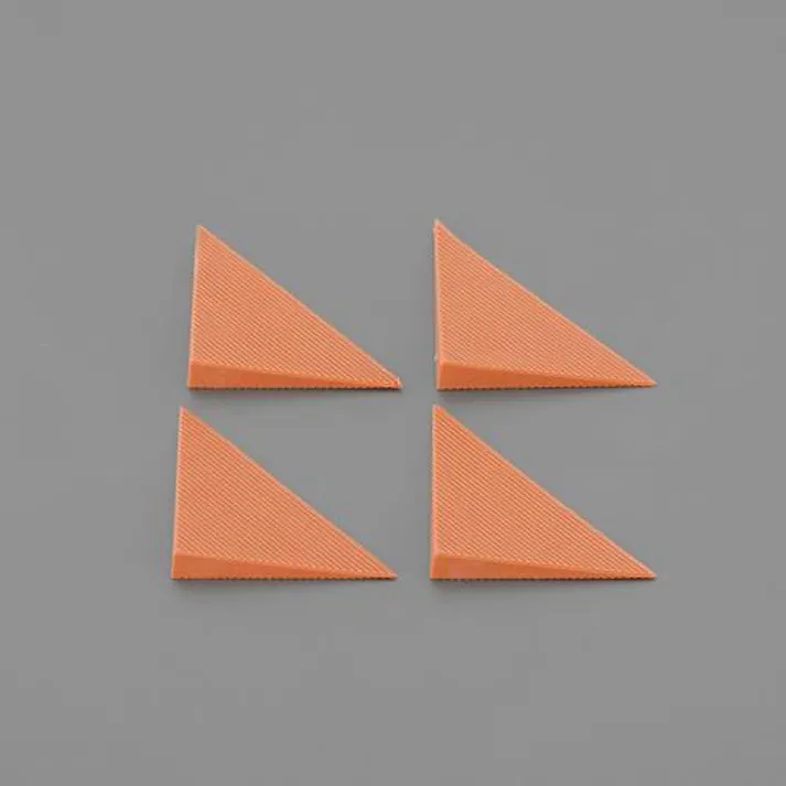 ESCO 40x40x 7mm 家具転倒防止スペーサー(コーナー用/4枚 EA979DJ-24 4550061096635(CDC)【別送品】