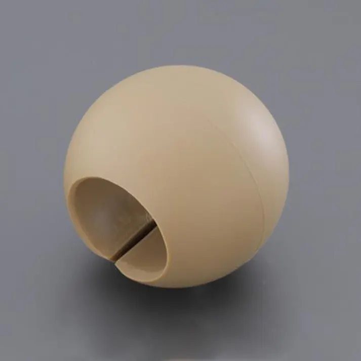 手すり用補助グリップ(ブラウン) φ32x60mm EA951EL-132 4550061099100【別送品】