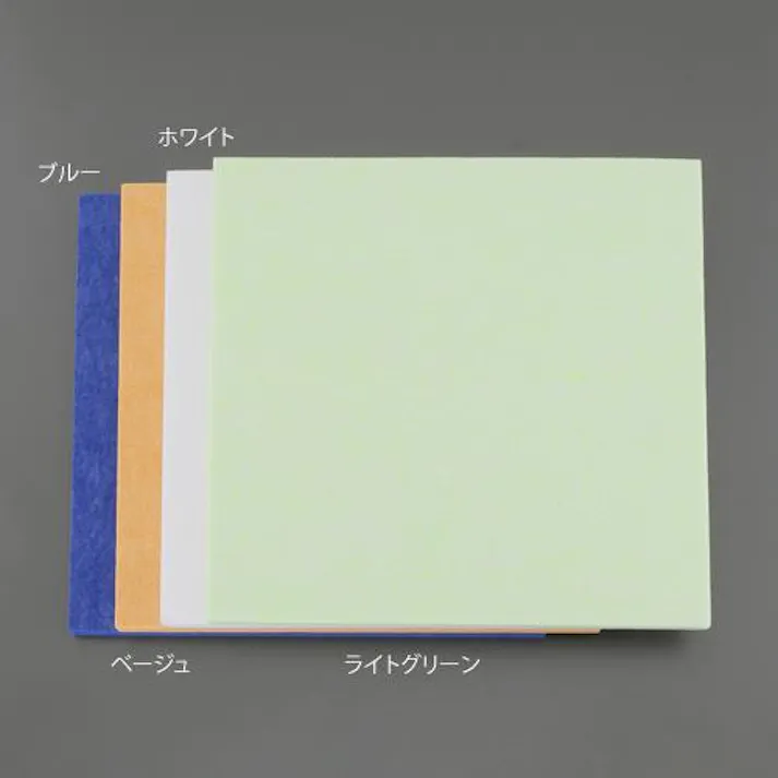 ESCO 400×400mm 硬質フェルトボード(吸音型/ライトグリーン) EA979AB-58 4550061100417(CDC)【別送品】