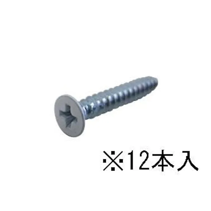 アングル用ビス(スチール白/12本) 3x20mm EA951EE-311W 4550061160503【別送品】