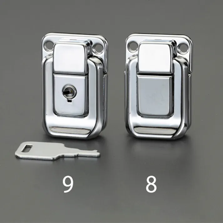 ESCO 49x32mm パッチン(鍵付) EA951BR-9 4550061173930(CDC)【別送品】