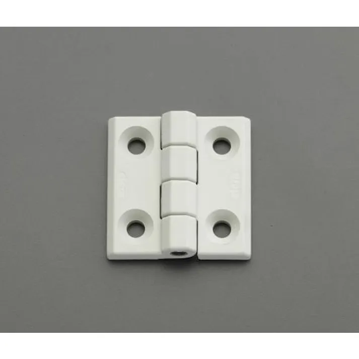 イマオコーポレーション フラットヒンジ(ポリアミド/グレーホワイト) 60x60mm EA951CR-73 4550061191316【別送品】