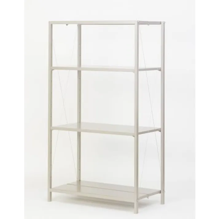 ESCO 814x380x1200mm/4段ラック棚(折畳式) EA976AV-21 4550061391129(CDC)【別送品】