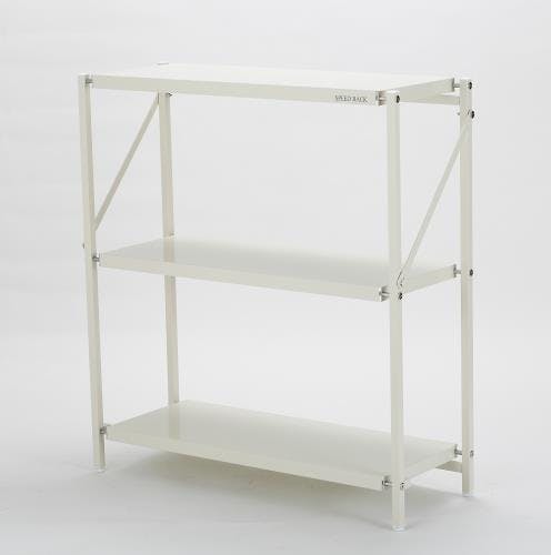 ラック棚(折畳式) 830x300x900mm/3段 EA976AV-26 4550061391143【別送