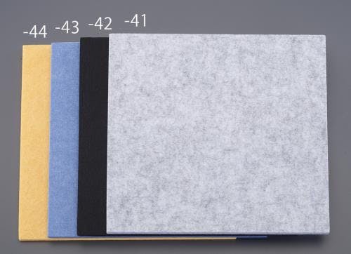 硬質フェルトボード(吸音型/オレンジ) 400x400mm EA979AB-54 4550061392249【別送品】