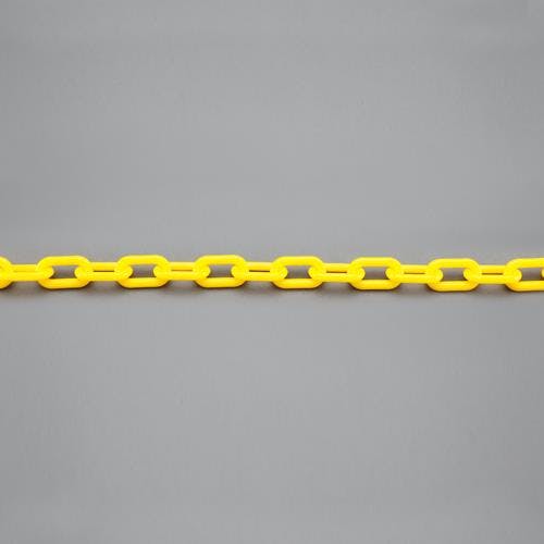 プラスチックチェーン/耐候型(黄) 6.0mmx50m EA980AJ-64 4550061392461【別送品】