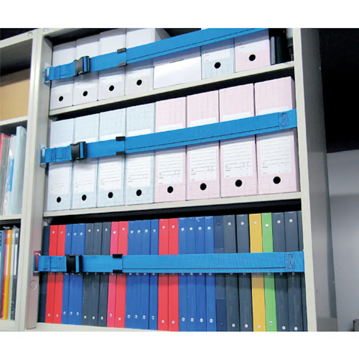 オーエッチ工業 スチール棚用耐震ベルト(両面テープ止) 1800mm EA979CP-180 4550061500569【別送品】