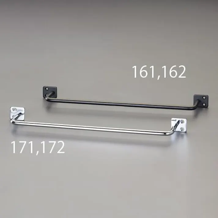 ESCO 46x570mm スチールバー(黒塗料) EA951EL-162 4550061502839(CDC)【別送品】