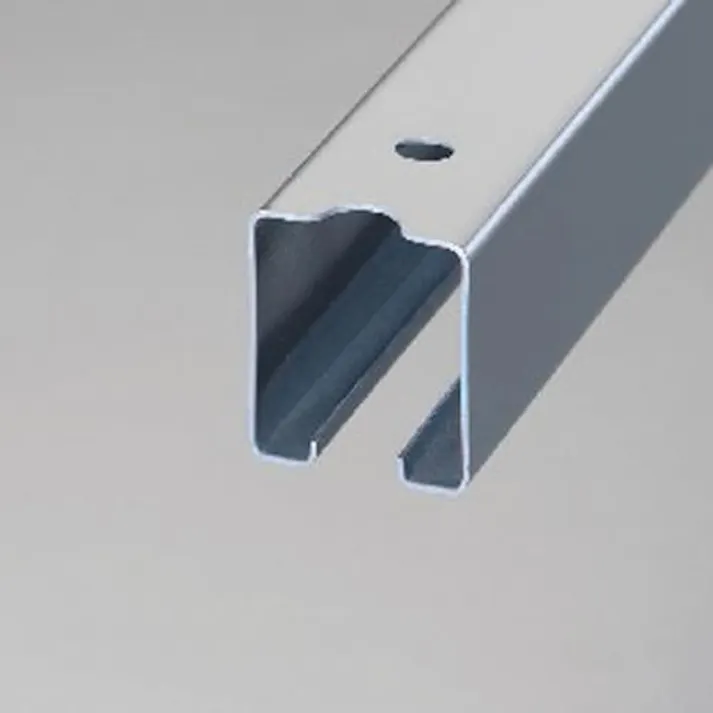 ヤボシ 75x56mm/3.64m(4号) トラックレール(スチール) EA970A-124 4550061525326(CDC)【別送品】