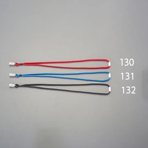 ライオン事務器(LION) リール付名札用ストラップ(青) 80cm EA956VA-134 4550061703731【別送品】