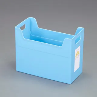 ナカバヤシ ファイル収納ボックス(ブルー) 162x329x237mm EA954TL-111 4550061727126【別送品】