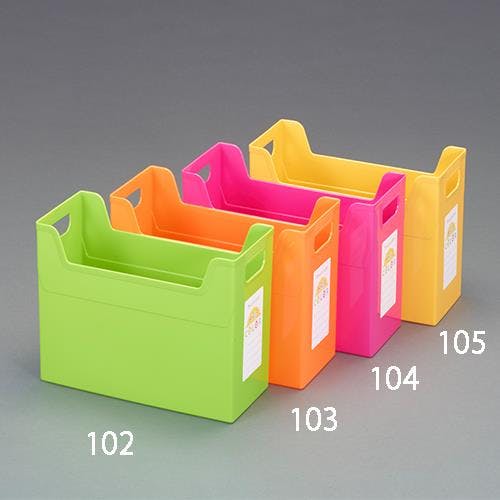 ナカバヤシ ファイル収納ボックス(グリーン) 140x329x237mm EA954TL-102 4550061728895【別送品】