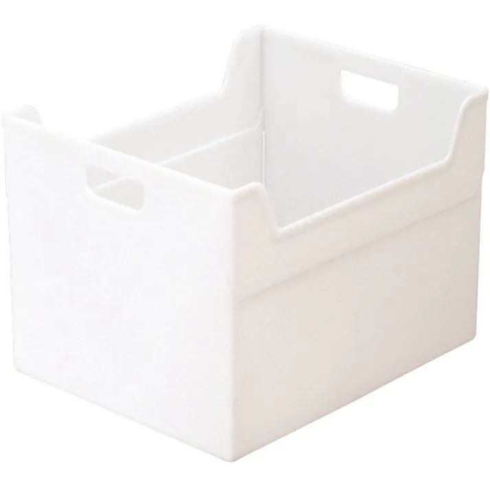 ナカバヤシ ファイル収納ボックス(ホワイト) 263x329x237mm EA954TL-52 4550061732687【別送品】