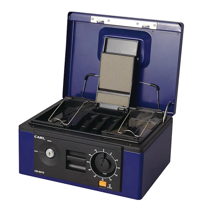 カール事務器(CARL) 手提げ金庫 278x218x134mm EA961KA-61 4550061736777【別送品】