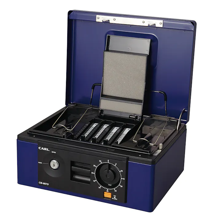 カール事務器(CARL) 手提げ金庫 305x240x134mm EA961KA-62 4550061736784【別送品】