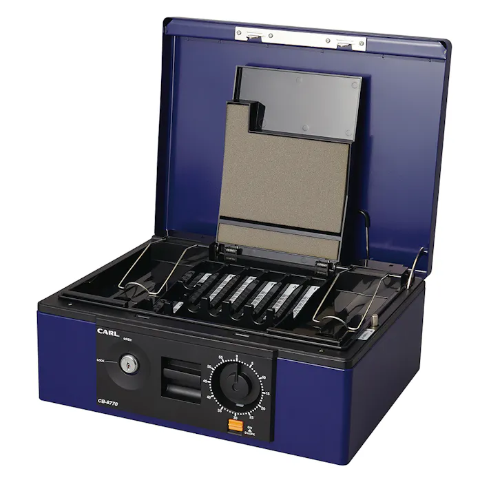 カール事務器(CARL) 349x276x134mm 手提げ金庫 EA961KA-63 4550061736791(CDC)【別送品】