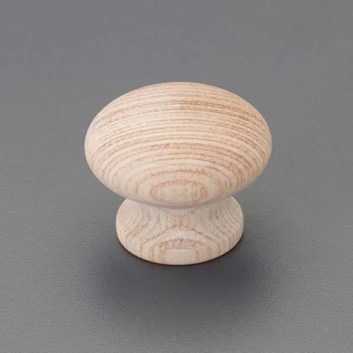 ESCO  φ30x24mm つまみ(木製) EA951CA-122 4550061747520(CDC)【別送品】