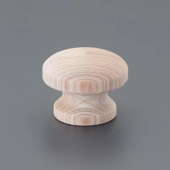 ESCO  φ30x27mm つまみ(木製) EA951CA-126 4550061747551(CDC)【別送品】