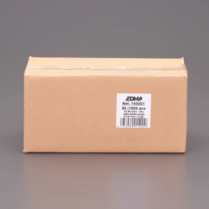 EDMA(エドマ) C型ホグリング(ALUZINC/1000個) 4.0x25mm EA952BR-53 4550061749470【別送品】