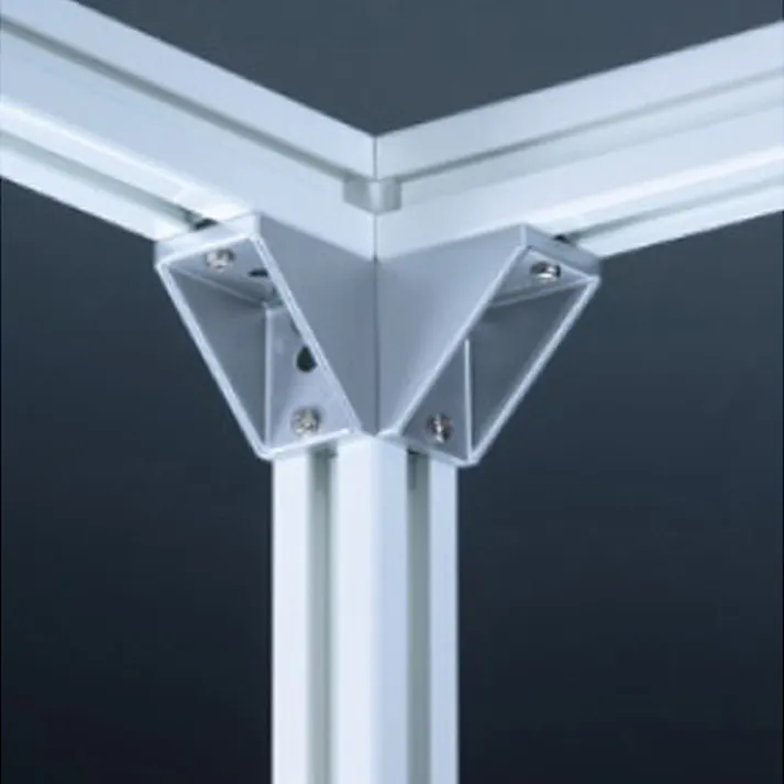 ESCO 40角用 三角ブラケット(シルバー/ローター付) EA976CB-40 4550061760925(CDC)【別送品】