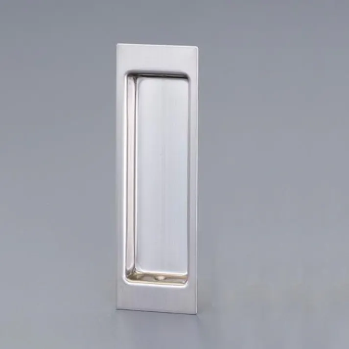 ESCO 150x 43 mm 引戸取手(ステンレス製/サテンシルバー) EA951C-2 4550061765609(CDC)【別送品】