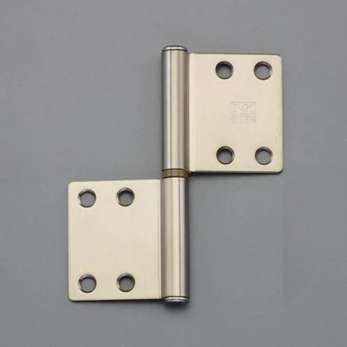 ESCO 102x 89mm 旗丁番(左右兼用/鏡面アンバー) EA951CT-35 4550061766248(CDC)【別送品】