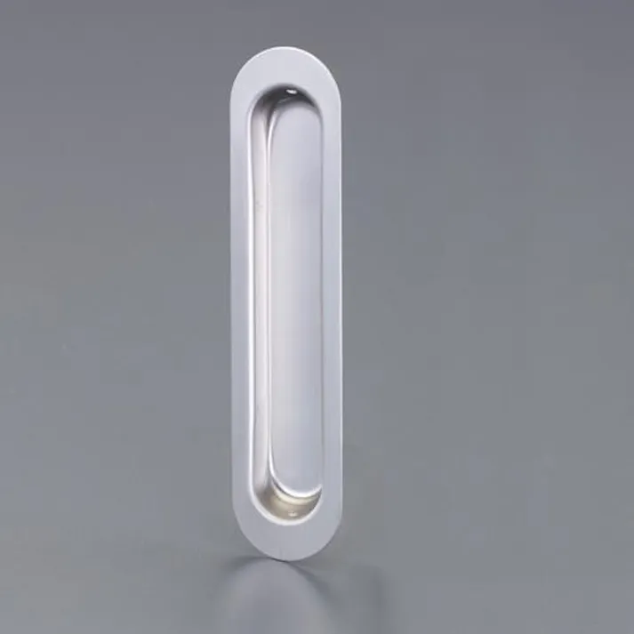 ESCO 105x 28 mm 引戸取手(ステンレス製/ヘアライン) EA951C-12 4550061766361(CDC)【別送品】