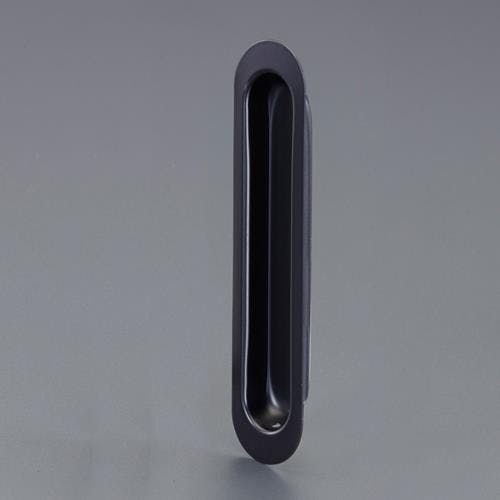 引戸取手(ステンレス製/マットブラック) 150x35mm EA951C-25 4550061767092【別送品】