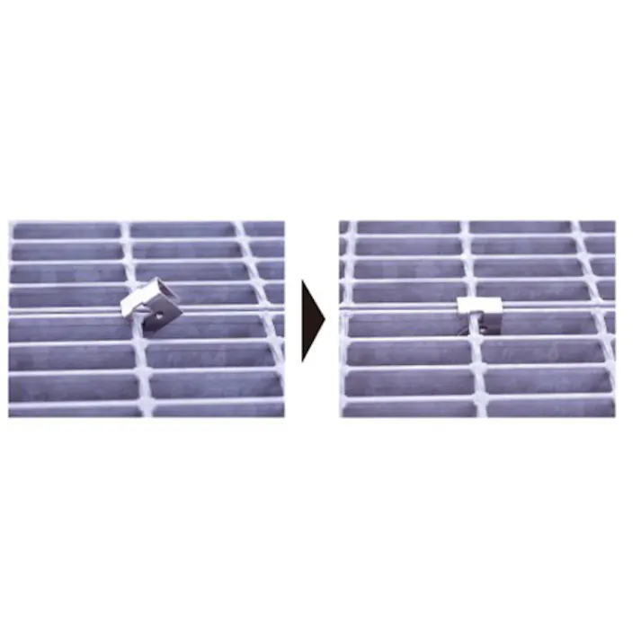 グレーチング連結金具(クリップ/ステンレス) 35x30x13mm EA951TA-167 4550061769386【別送品】