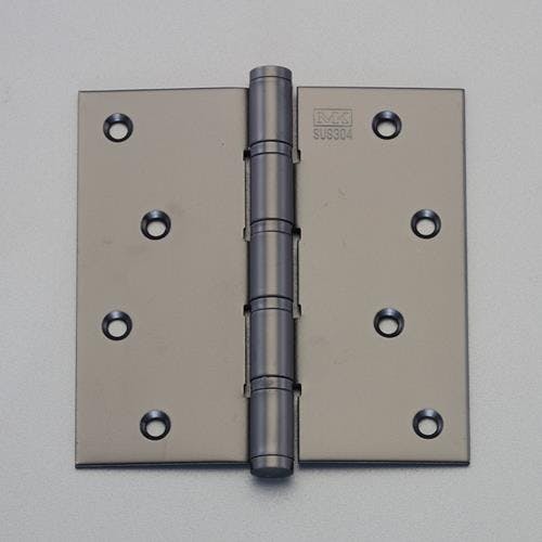 義星丁番(SUS304/マットブラック) 102x102mm EA951HC-23 4550061771365【別送品】