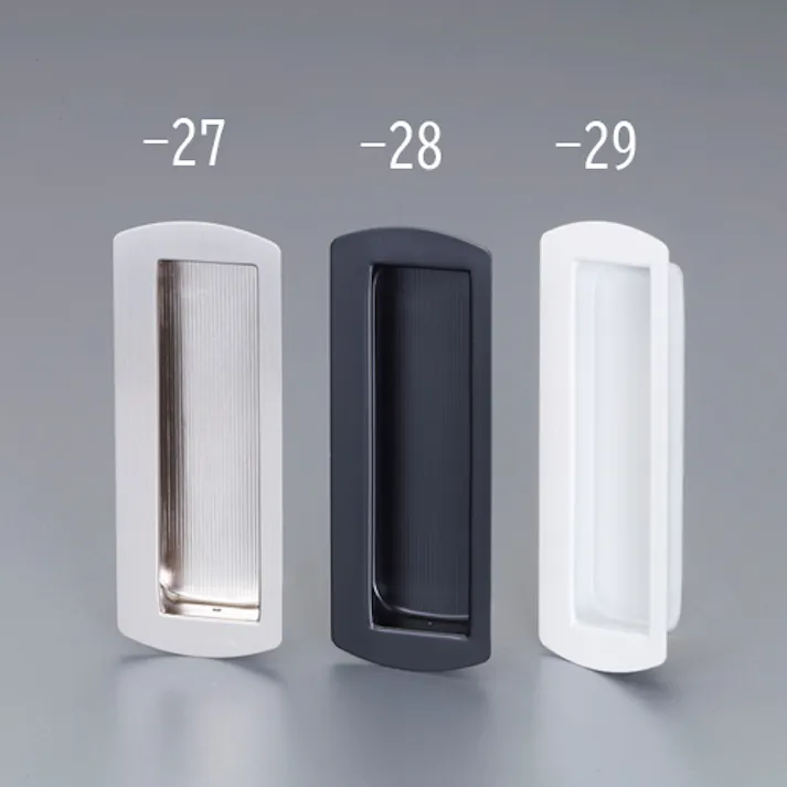 ESCO 105x 40 mm 引戸・開き戸兼用取手(WB) EA951C-27 4550061771495(CDC)【別送品】