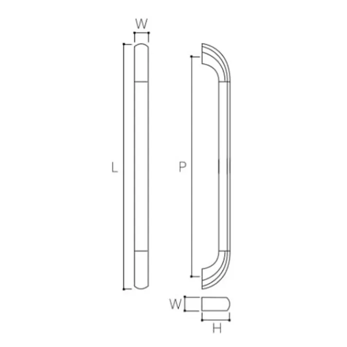 ESCO 216mm ハンドル(アルミ製) EA951HA-112 4550061771600(CDC)【別送品】
