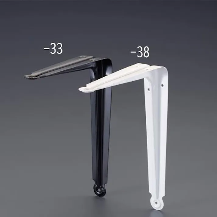 ESCO 150x200x22mm 棚受(鋼板製/ホワイト) EA951EC-37 4550061772195(CDC)【別送品】