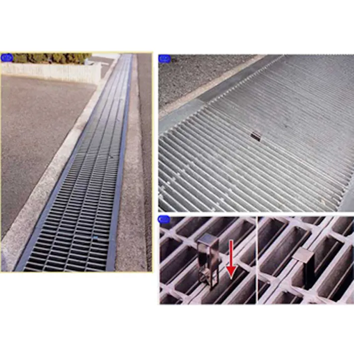 グレーチング用連結金具(クリップ/ステンレス製) 20x80mm EA951TA-153 4550061772362【別送品】