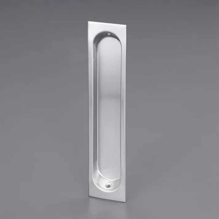ESCO 220x 48 mm 引戸取手(ステンレス製/ヘアライン) EA951C-40 4550061772638(CDC)【別送品】