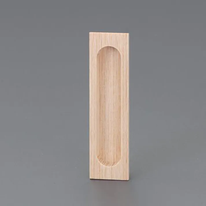 ESCO  105x 26 mm 引戸取手(木製) EA951C-53 4550061774113(CDC)【別送品】