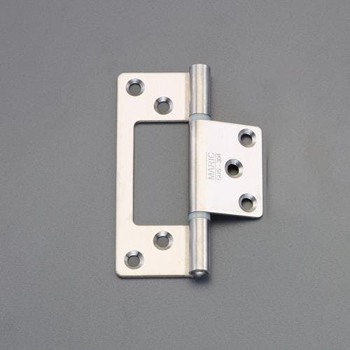 フラッシュ丁番(ステンレス製/HL) 76x25.5mm EA951HC-32 4550061774441【別送品】