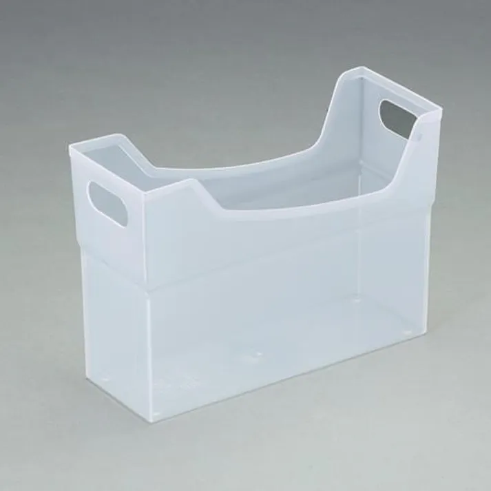 ライオン事務器(LION) 127x332x235mm ファイルスタンド(透明) EA954TE-55 4550061777213(CDC)【別送品】