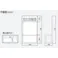 ユニット(UNIT) 消火器置場(10型/2本用) 400x200x700mm EA951FC-87 4550061801208【別送品】
