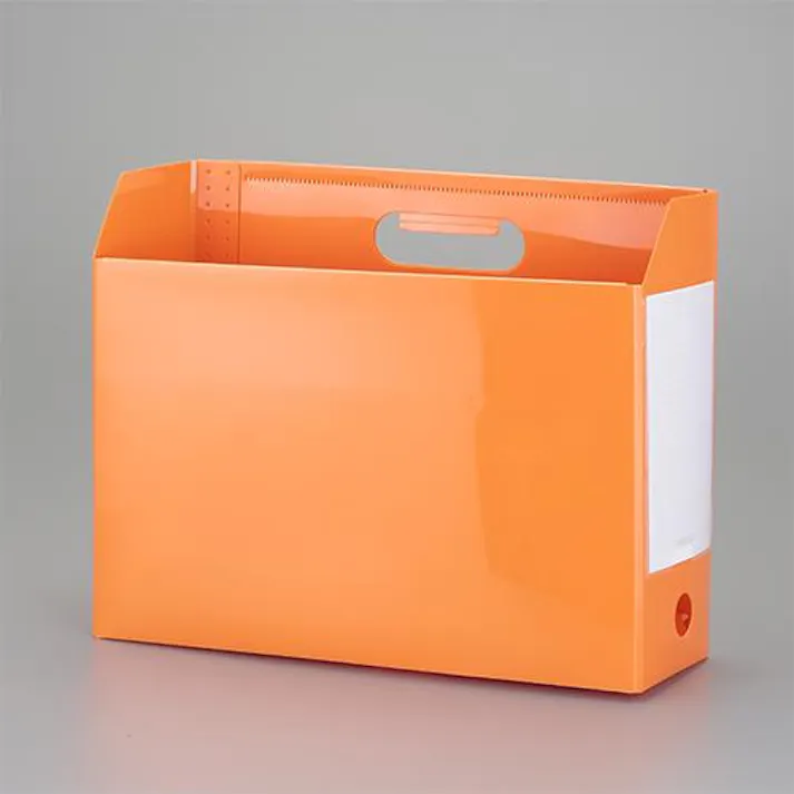 セキセイ(sedia) ファイルスタンド(横型/橙) 102x317x261mm EA954TD-58 4550061821190【別送品】